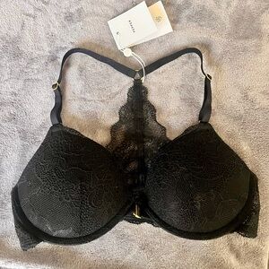 Black Lace Bra